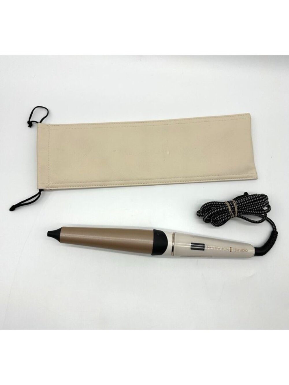Remington Pro Series T Studio Thermaluxe 1.5" Wide Styling Curling Wand #CI91XP